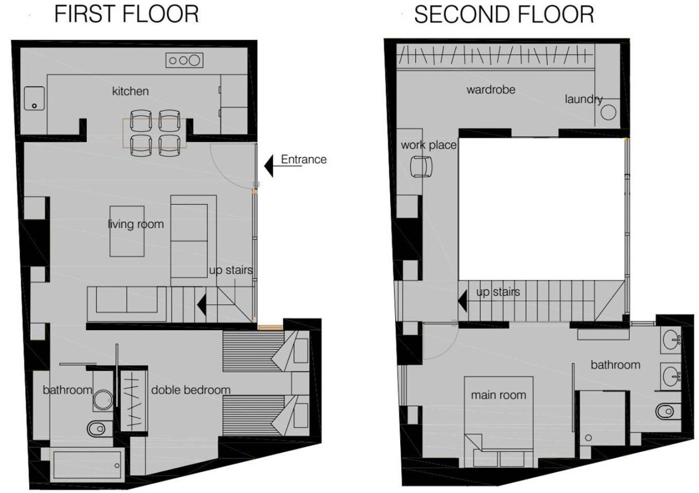 알리칸테 Design And Luminous Duplex In The Old Town 아파트 외부 사진